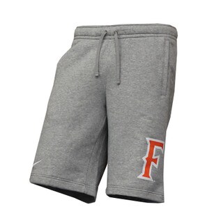 Nike Classic Fullerton Fleece Shorts - Grey Heather